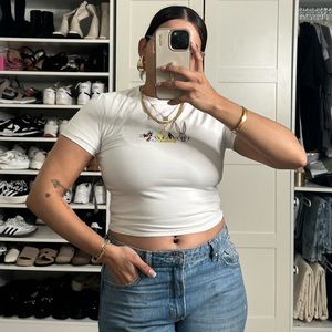 Forever 21 Looney Tunes Crop Top